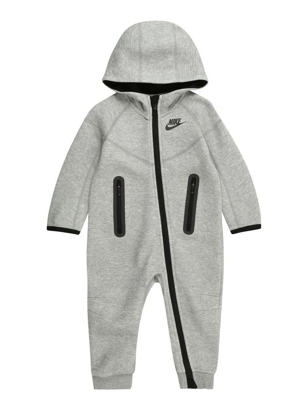 Nike Sportswear Nike Sportswear Jednodijelni komplet 'TECH FLEECE'  siva melange / crna