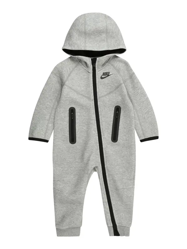 Nike Sportswear Nike Sportswear Jednodijelni komplet 'TECH FLEECE'  siva melange / crna