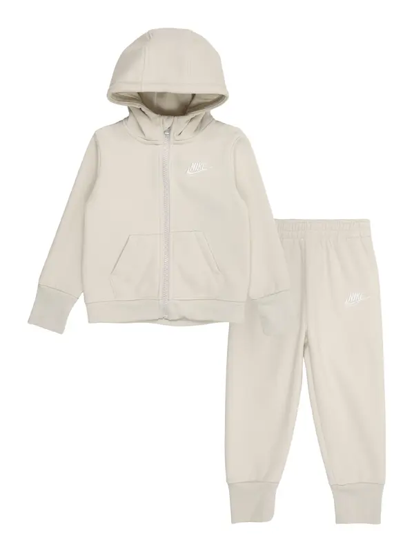 Nike Sportswear Nike Sportswear Jogging komplet  bež siva / bijela