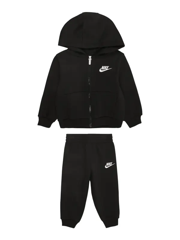 Nike Sportswear Nike Sportswear Jogging komplet 'CLUB'  crna / bijela