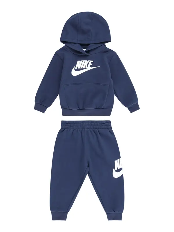 Nike Sportswear Nike Sportswear Jogging komplet 'Club Fleece'  mornarsko plava / bijela