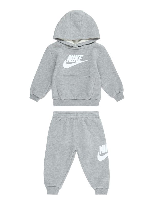 Nike Sportswear Nike Sportswear Jogging komplet 'CLUB FLEECE'  siva melange / bijela