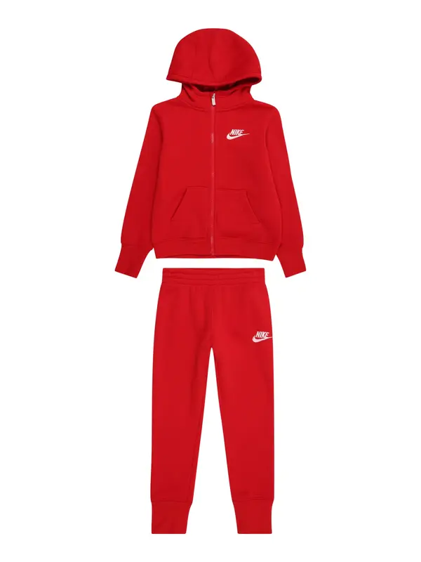 Nike Sportswear Nike Sportswear Jogging komplet  crvena / bijela