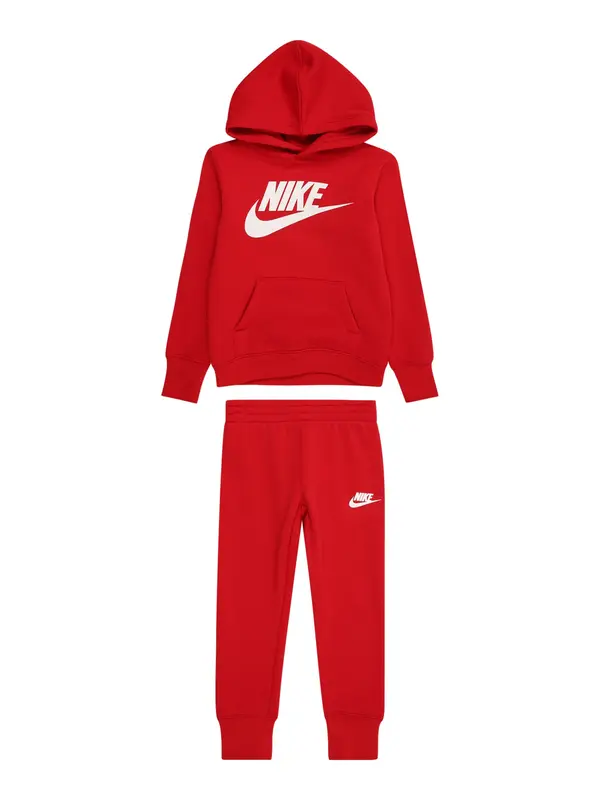 Nike Sportswear Nike Sportswear Jogging komplet  crvena / bijela