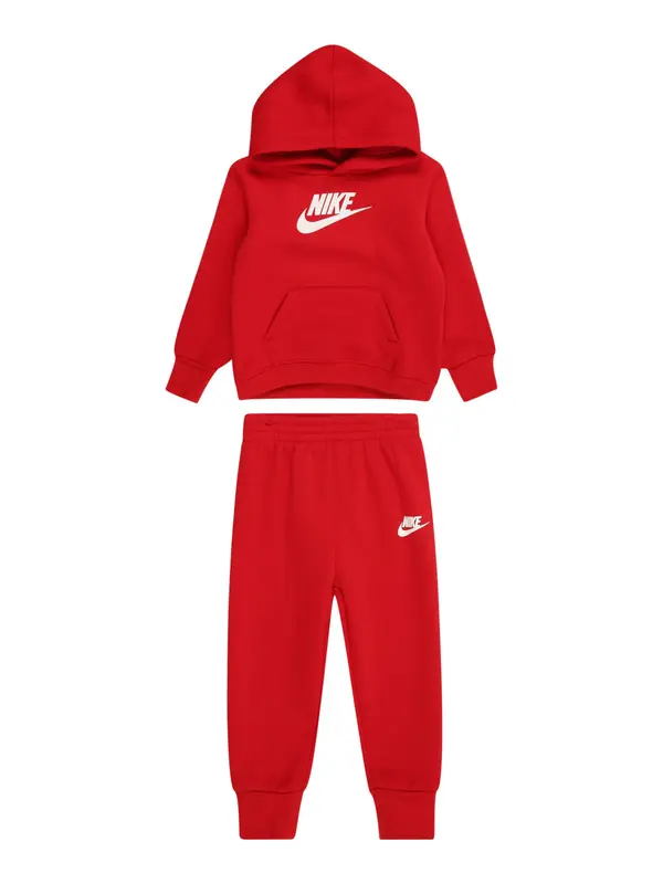 Nike Sportswear Nike Sportswear Jogging komplet  crvena / bijela