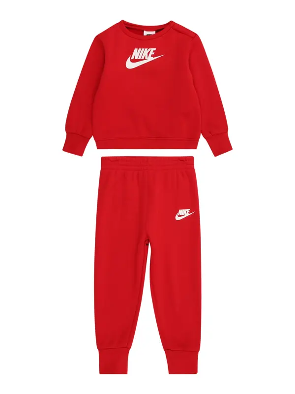 Nike Sportswear Nike Sportswear Jogging komplet  crvena / bijela