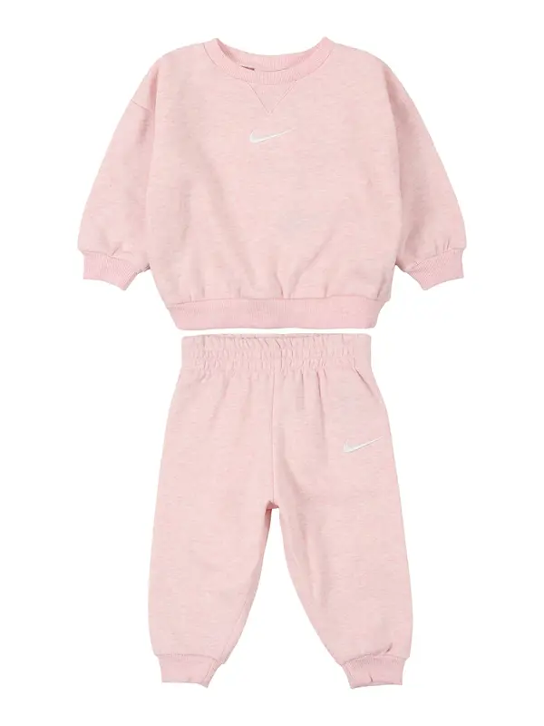 Nike Sportswear Nike Sportswear Jogging komplet 'ESSENTIAL'  prljavo roza / bijela