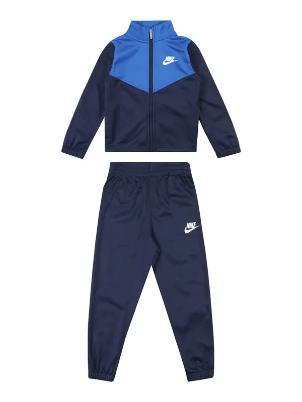 Nike Sportswear Nike Sportswear Jogging komplet 'ESSENTIALS'  mornarsko plava / nebesko plava / bijela