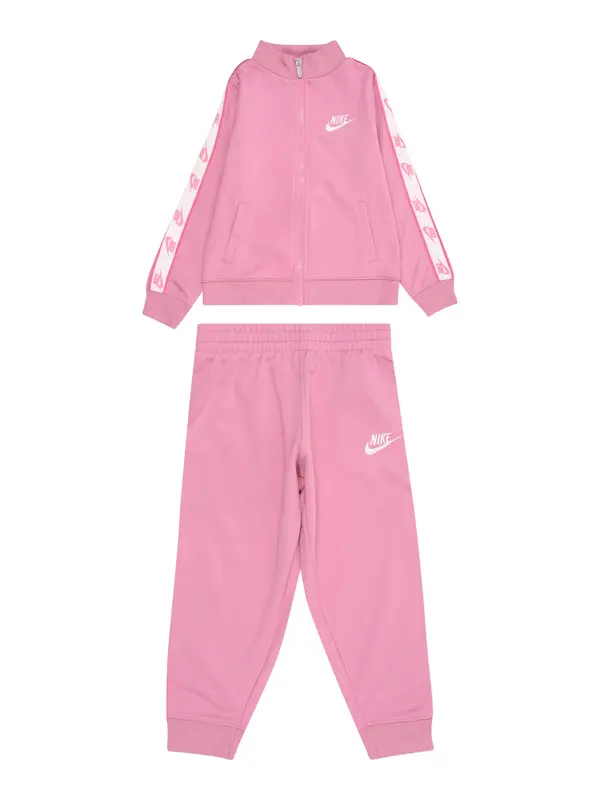Nike Sportswear Nike Sportswear Jogging komplet  tamno roza / bijela