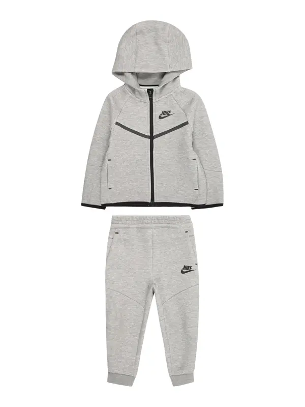 Nike Sportswear Nike Sportswear Jogging komplet 'TECH FLEECE'  antracit siva / svijetlosiva / crna