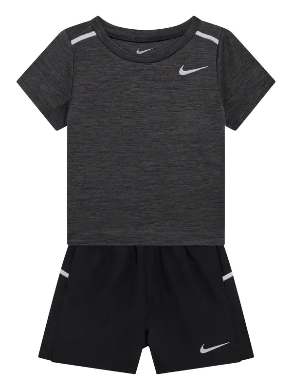 Nike Sportswear Nike Sportswear Komplet 'MILER'  svijetlosiva / crna / crna melange