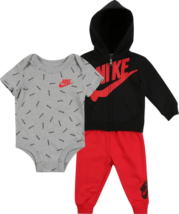 Nike Sportswear Nike Sportswear Komplet  siva / crvena / crna