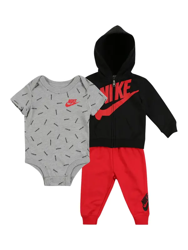 Nike Sportswear Nike Sportswear Komplet  siva / crvena / crna