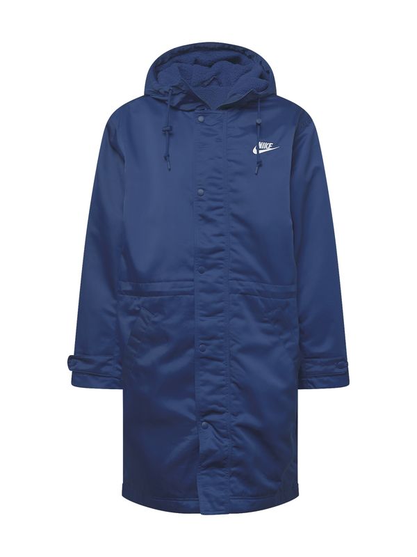 Nike Sportswear Nike Sportswear Lagana parka 'Club Stadium'  mornarsko plava / bijela