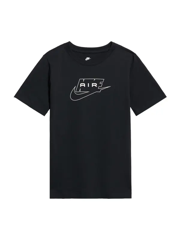 Nike Sportswear Nike Sportswear Majica 'AIR'  crna / bijela