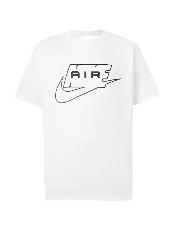 Nike Sportswear Nike Sportswear Majica 'AIR'  crna / bijela