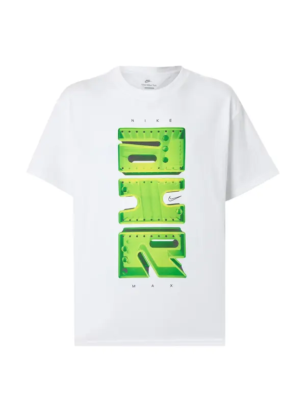 Nike Sportswear Nike Sportswear Majica 'AM DAY PLUS'  zelena / svijetlozelena / crna / bijela