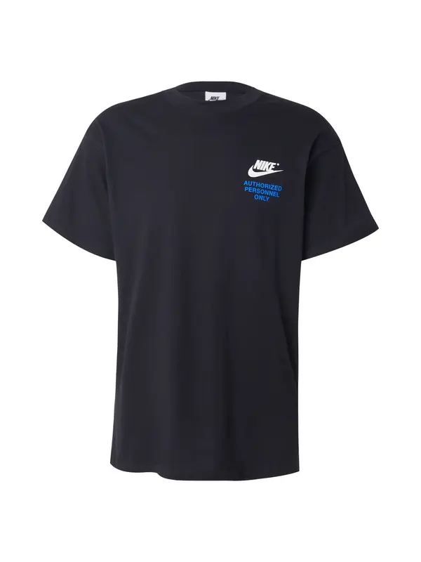Nike Sportswear Nike Sportswear Majica  azur / crna / bijela