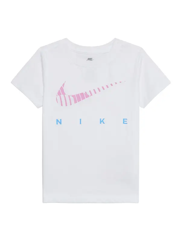 Nike Sportswear Nike Sportswear Majica  azur / ružičasto crvena / bijela