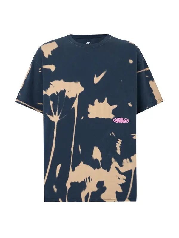 Nike Sportswear Nike Sportswear Majica  bež / mornarsko plava