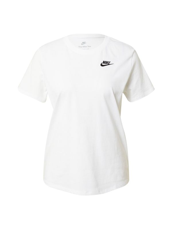 Nike Nike Sportswear Majica 'Club Essential'  crna / bijela