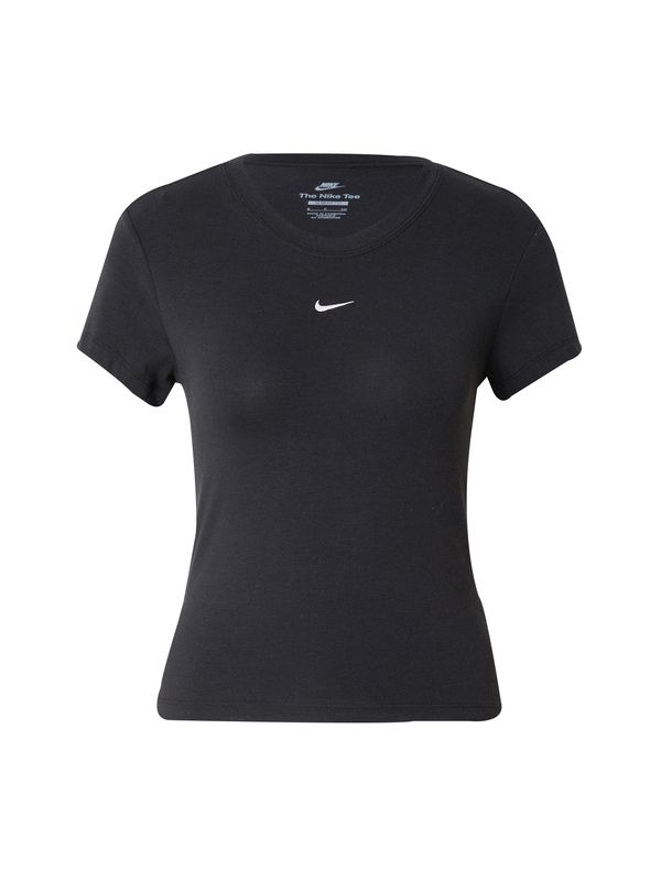 Nike Nike Sportswear Majica  crna / bijela