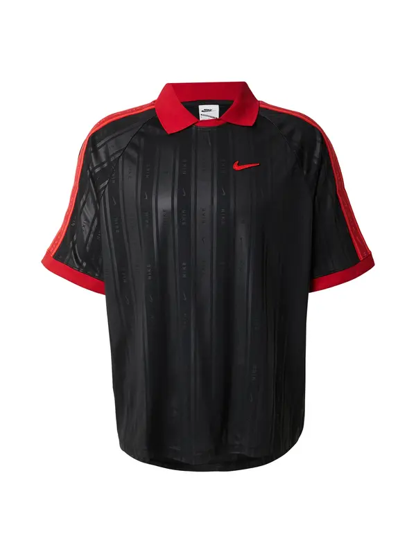 Nike Sportswear Nike Sportswear Majica  crvena / crna