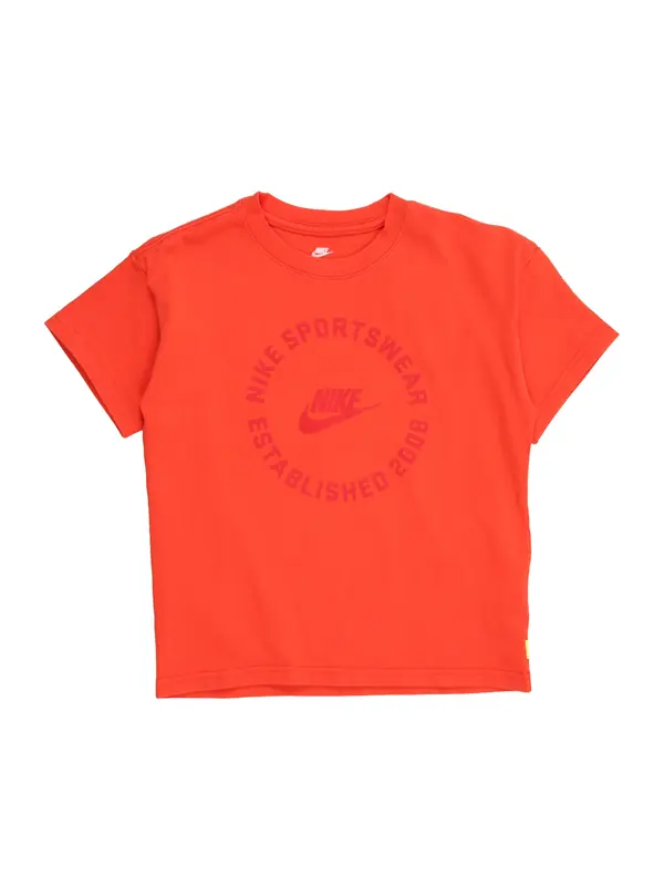 Nike Sportswear Nike Sportswear Majica  crvena / narančasto crvena
