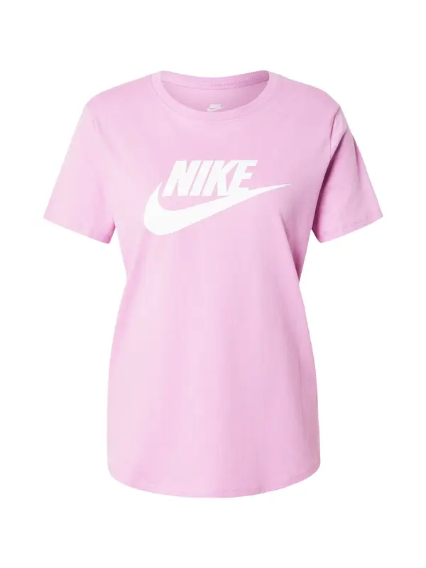Nike Sportswear Nike Sportswear Majica 'Essential'  ljubičasta / bijela