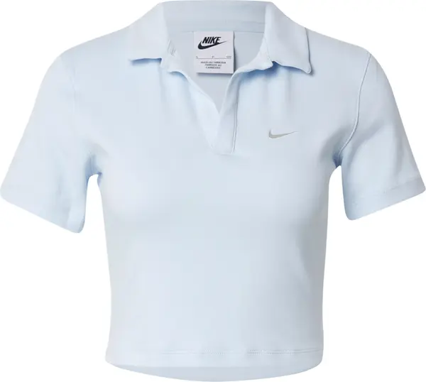 Nike Sportswear Nike Sportswear Majica 'ESSNTL'  pastelno plava / bijela