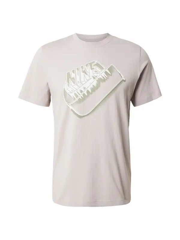 Nike Sportswear Nike Sportswear Majica 'FUTURA'  bež siva / zelena / bijela