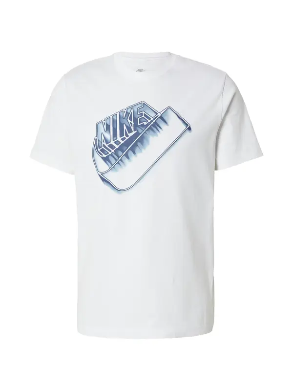 Nike Sportswear Nike Sportswear Majica 'FUTURA'  crno plava / svijetloplava / bijela