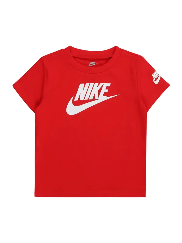 Nike Sportswear Nike Sportswear Majica 'FUTURA EVERGREEN'  crvena / bijela
