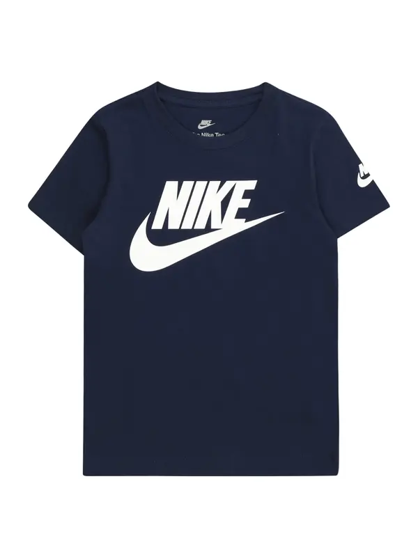 Nike Sportswear Nike Sportswear Majica 'Futura Evergreen'  morsko plava / bijela