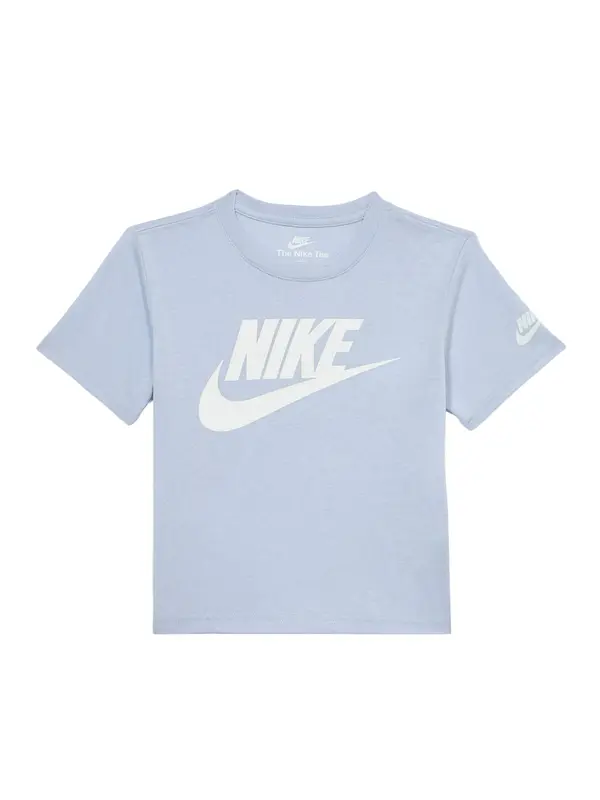Nike Sportswear Nike Sportswear Majica 'FUTURA EVERGREEN'  svijetloplava / bijela