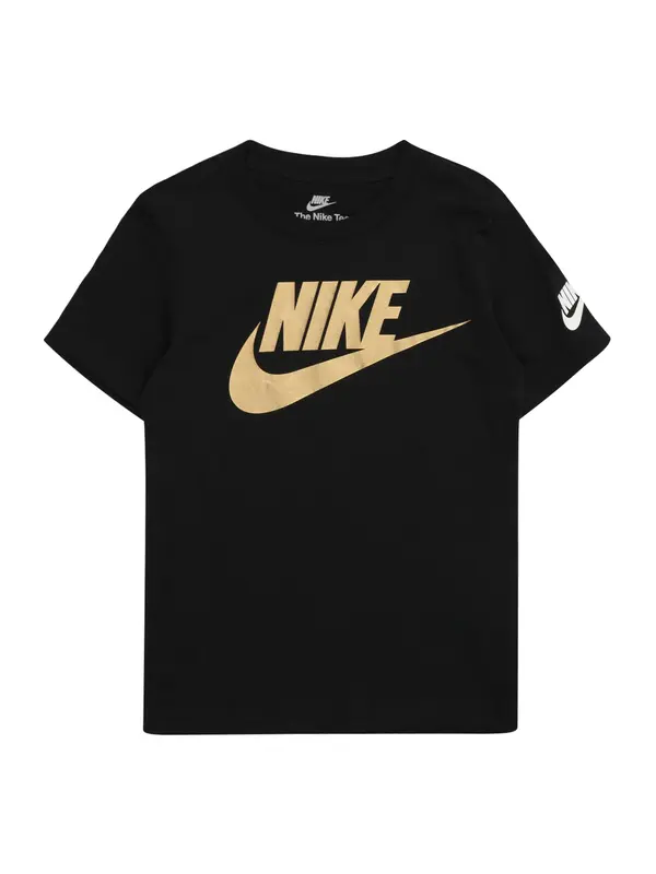 Nike Sportswear Nike Sportswear Majica 'FUTURA EVERGREEN'  zlatna / crna / bijela