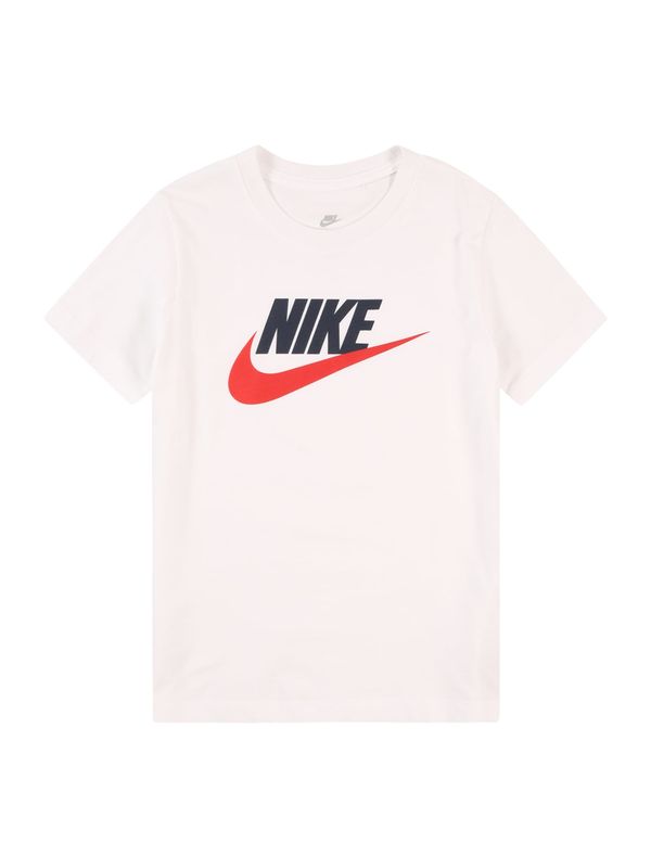 Nike Nike Sportswear Majica 'FUTURA HBR'  narančasto crvena / crna / bijela