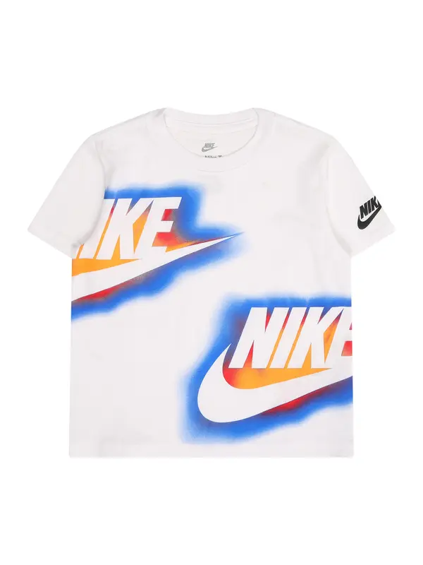 Nike Sportswear Nike Sportswear Majica 'GLOW WITH ME'  plava / narančasta / crna / bijela