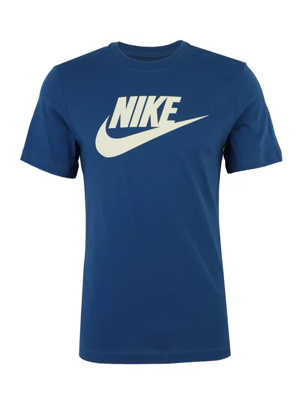 Nike Sportswear Nike Sportswear Majica 'ICON FUTURA'  crno plava / prljavo bijela