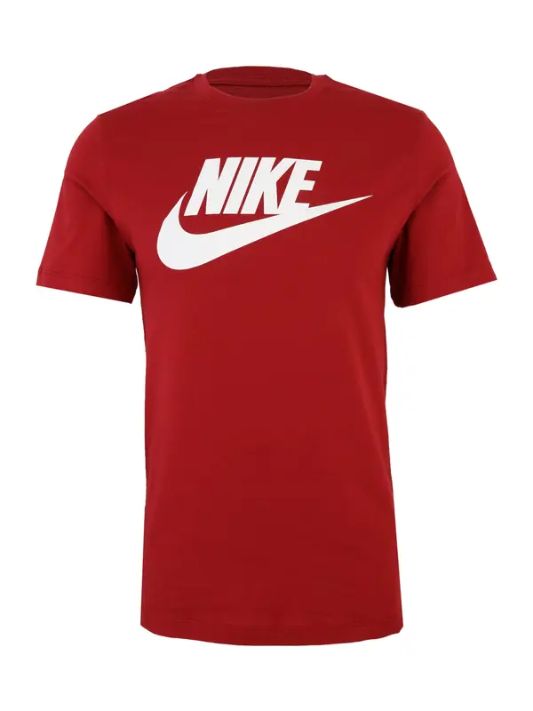 Nike Sportswear Nike Sportswear Majica 'ICON FUTURA'  crvena / bijela