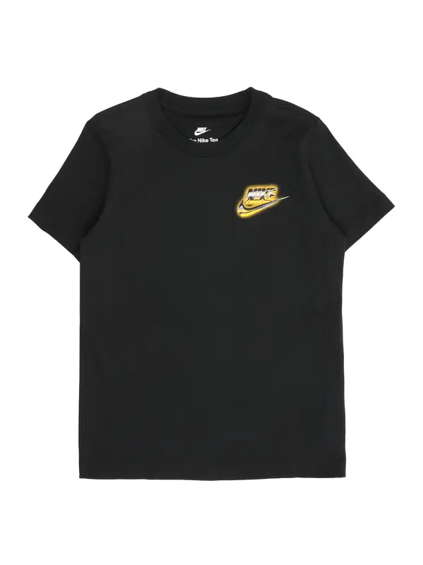 Nike Sportswear Nike Sportswear Majica  limun / siva / ljubičasta / crna
