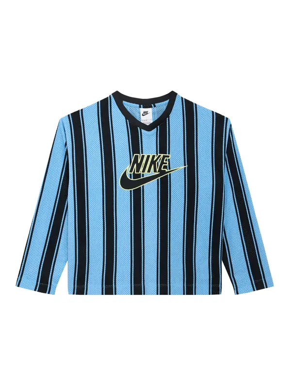 Nike Sportswear Nike Sportswear Majica  nebesko plava / svijetložuta / crna