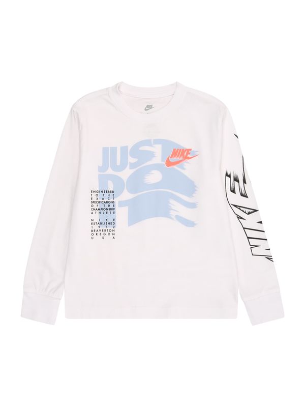 Nike Sportswear Nike Sportswear Majica 'ON THE MOVE'  golublje plava / koraljna / crna / bijela