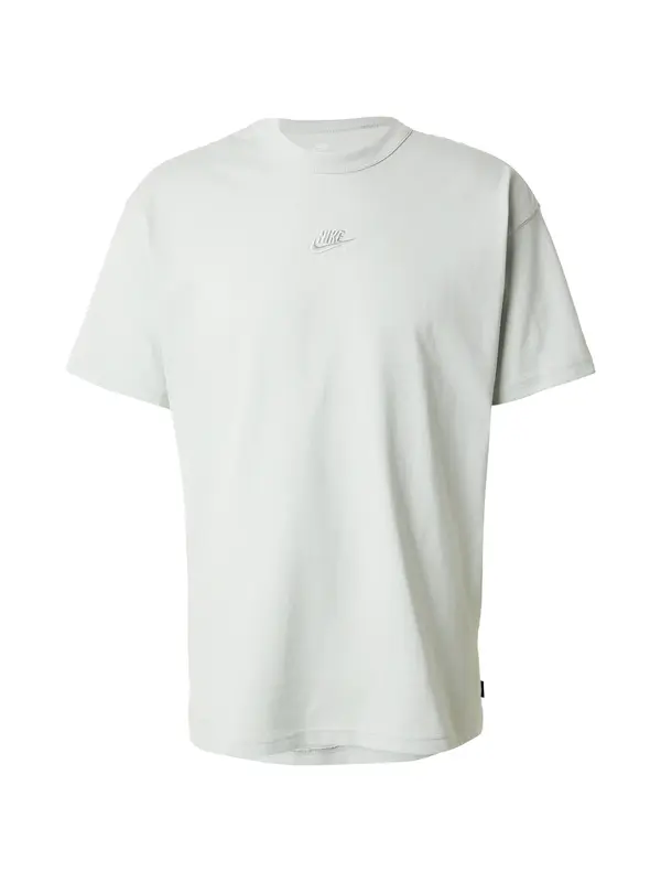 Nike Sportswear Nike Sportswear Majica 'Premium Essentials'  siva / bijela