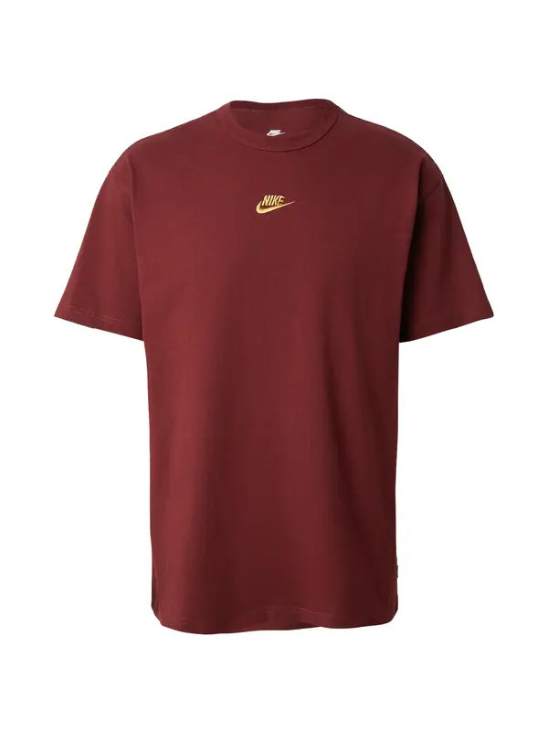Nike Sportswear Nike Sportswear Majica 'Premium Essentials'  žuta / burgund