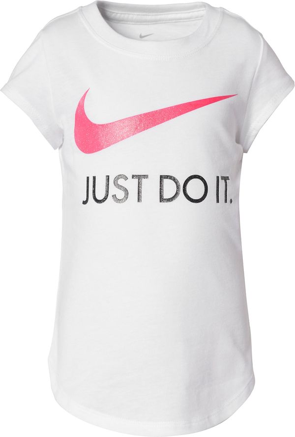 Nike Nike Sportswear Majica  roza / crna / bijela
