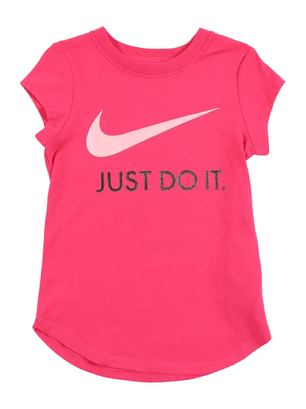 Nike Sportswear Nike Sportswear Majica  roza / crna / srebro