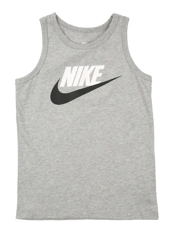 Nike Sportswear Nike Sportswear Majica  siva melange / crna / bijela