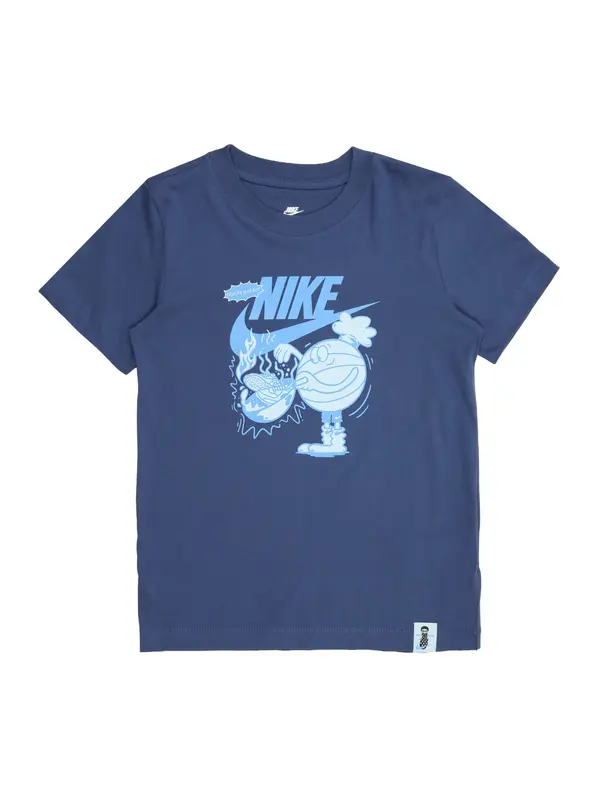 Nike Sportswear Nike Sportswear Majica 'SOLE FOOD'  mornarsko plava / pastelno plava / svijetloplava