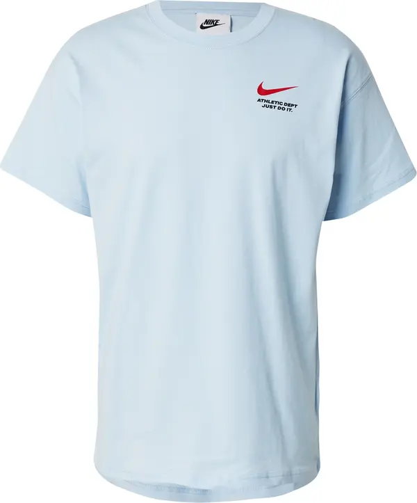 Nike Sportswear Nike Sportswear Majica  svijetloplava / crvena / crna
